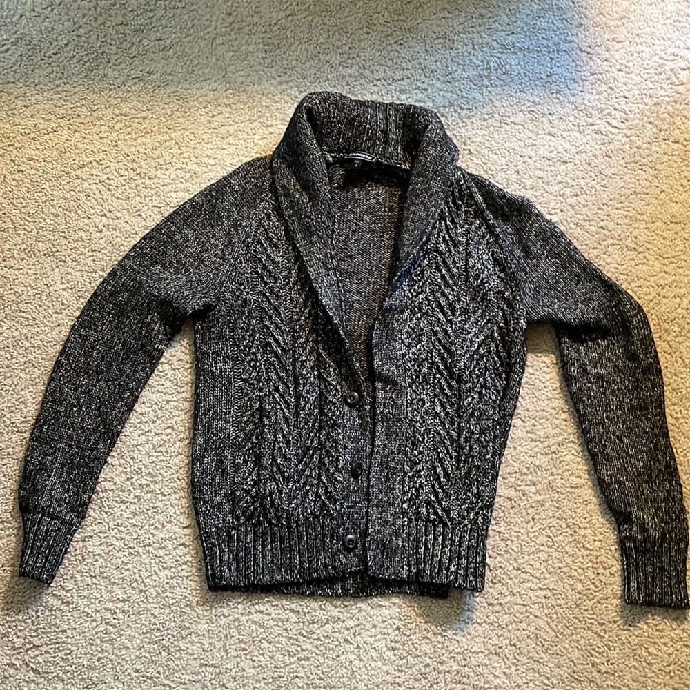 Grey Express Cardigan
